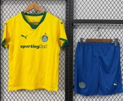 2526 Palmeiras Third yellow soccer kids
